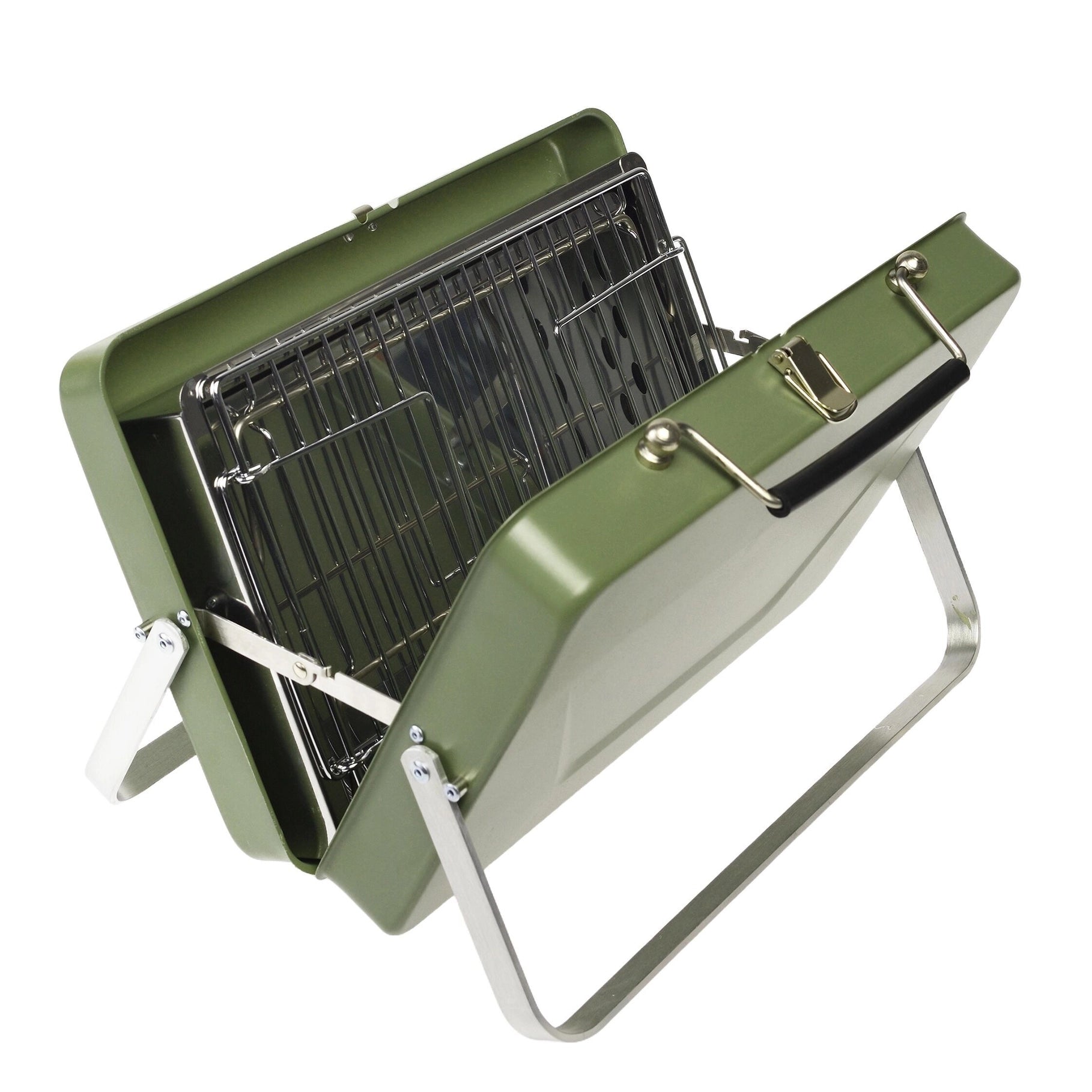 Rex Portable Suitcase BBQ - Khaki