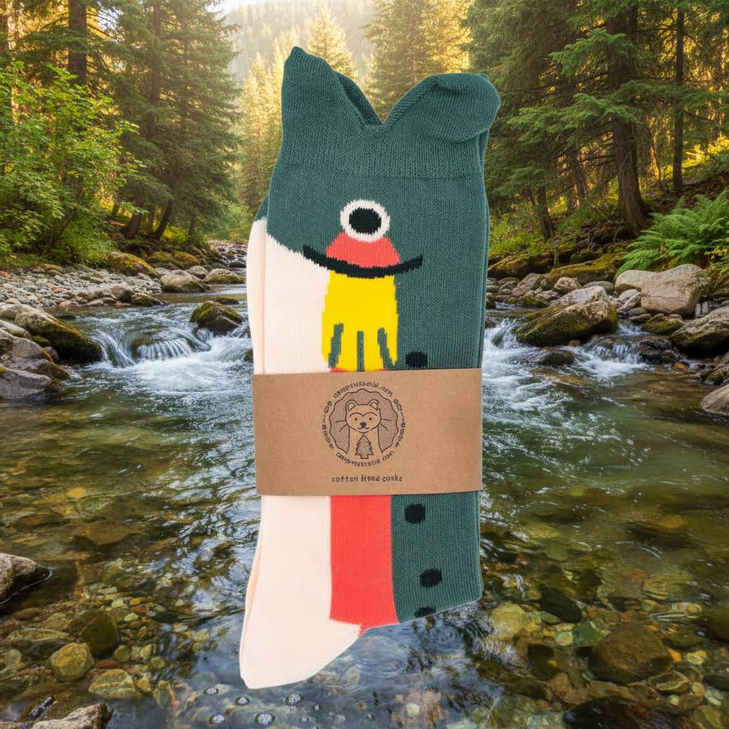 Camp Mustelid Trout Socks (Back Instock July 2026 - Wishlist Now)