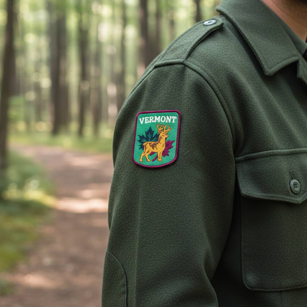 Oxford Pennant Vermont Stag Patch