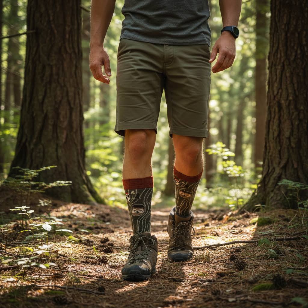 Darn Tough 6111 Unisex Woody Forest Hiking Socks