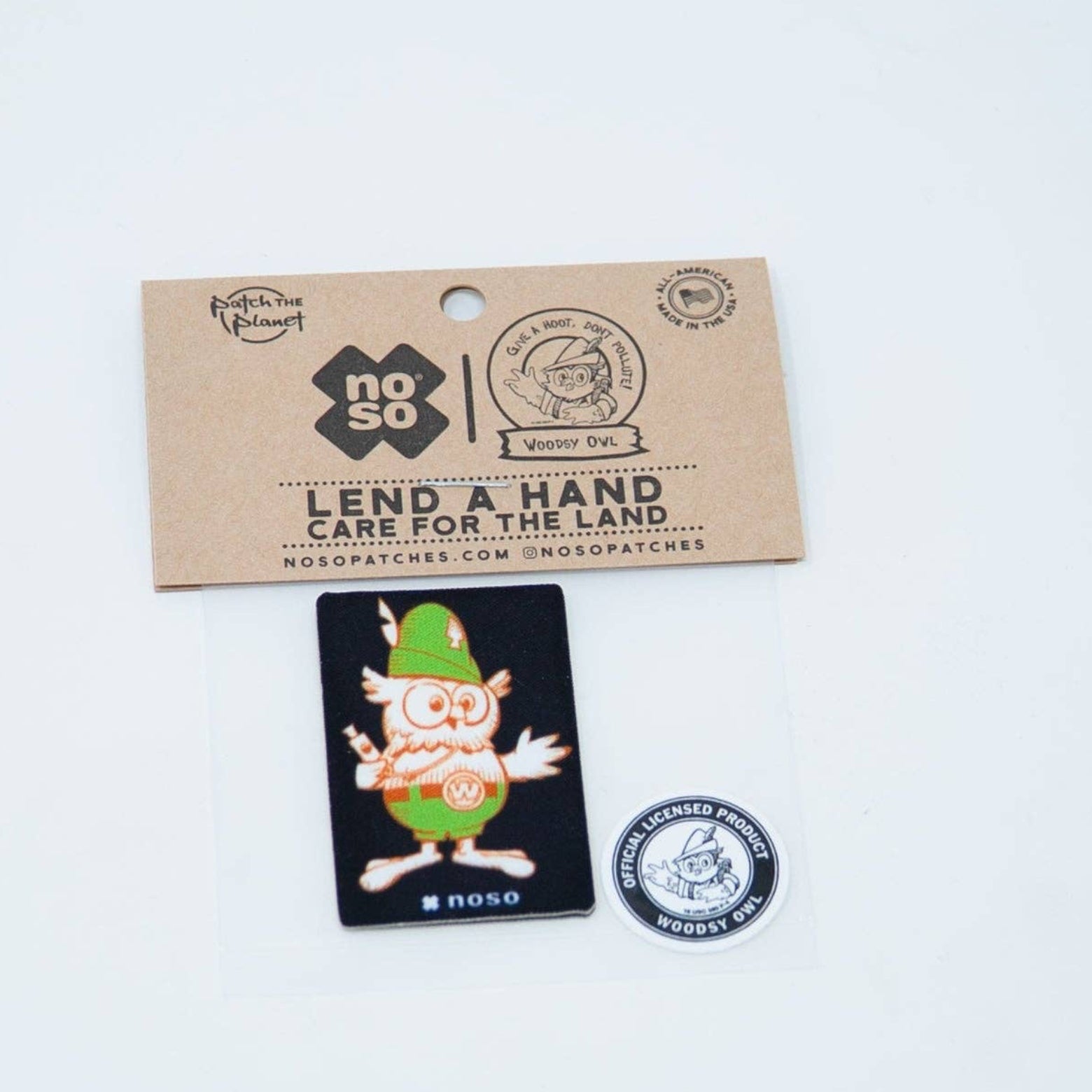 Wisdom Woodsy Owl x NoSo Repair Patch