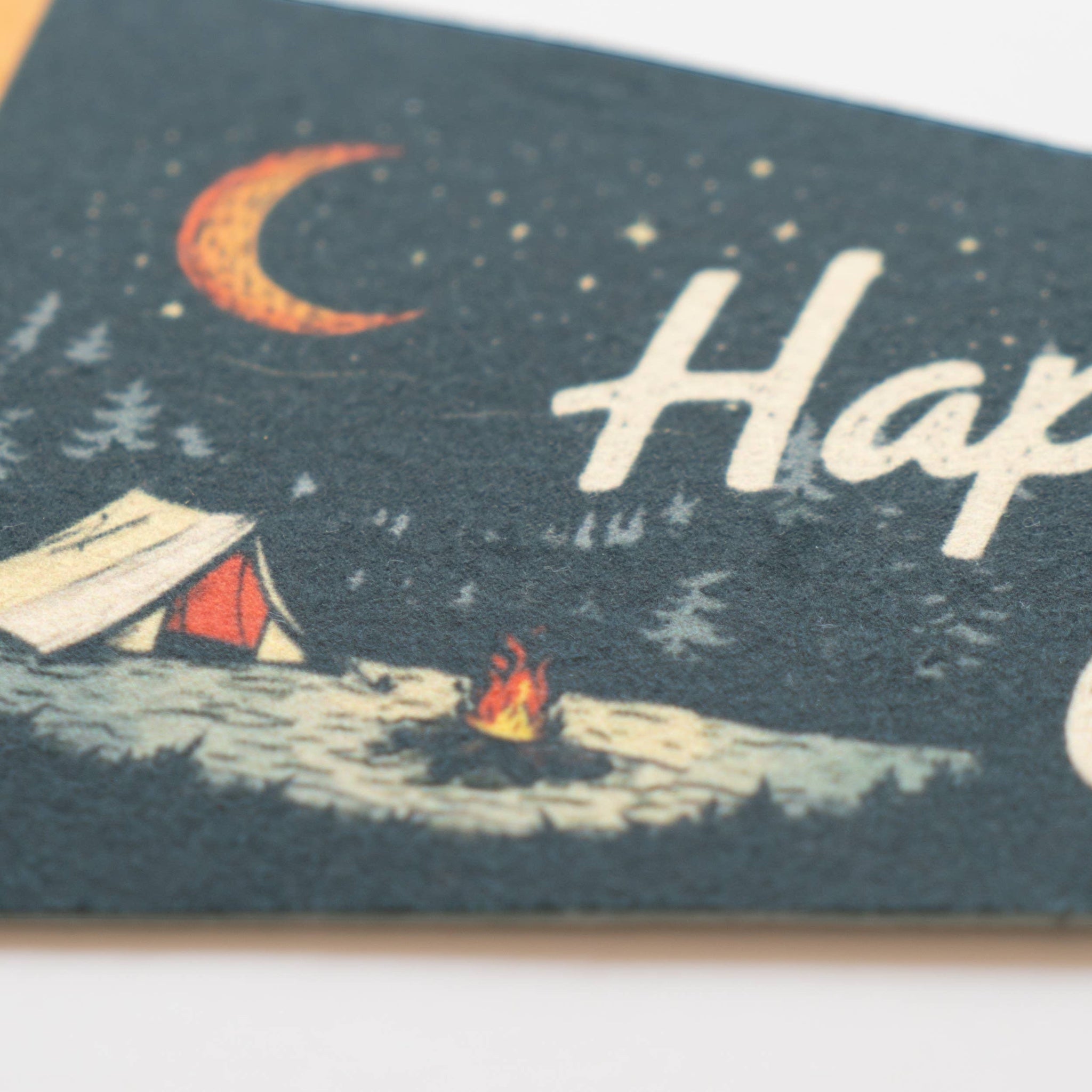 Benoit’s Supply Co Happy Camper Felt Pennant