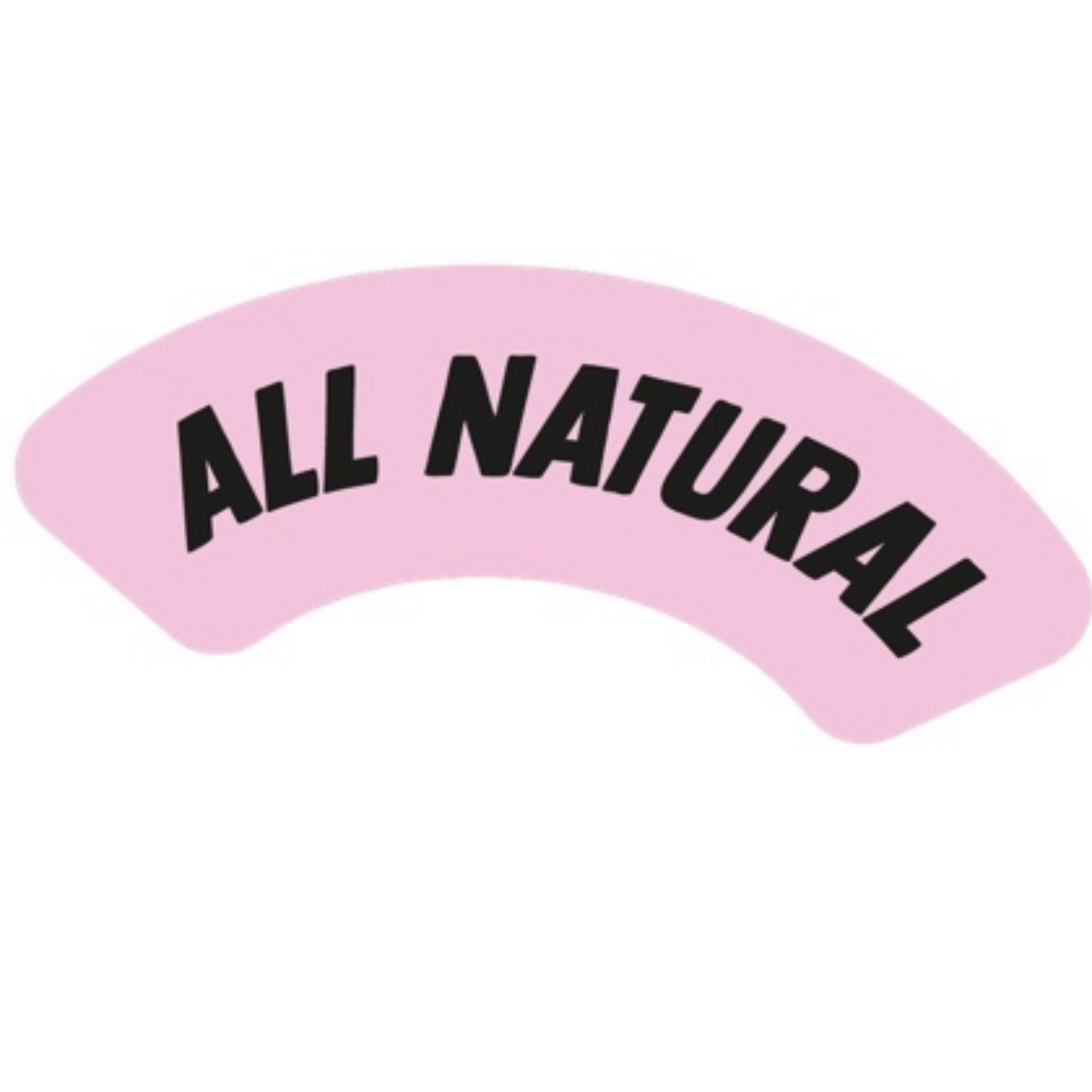 Forager Provisions LTD Mothernutter peanut butter label featuring an all natural pink arch sticker