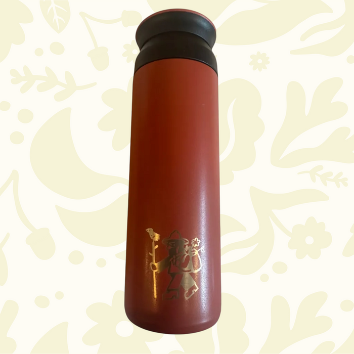 Forager Provisions Currant Berry 500ml mug—stainless steel, insulated travel cup keeps drinks fresh, leakproof design.