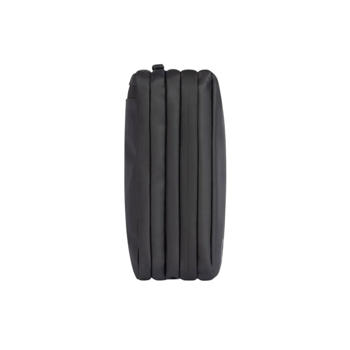 Forager Provisions LTD Gravel Outdoor Explorer Plus black toiletry bag, side view of compact water-resistant design.