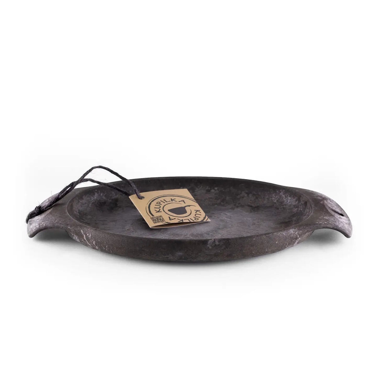 Forager Provisions LTD Kupilka 44 large black camping plate made from durable natural fibre composite