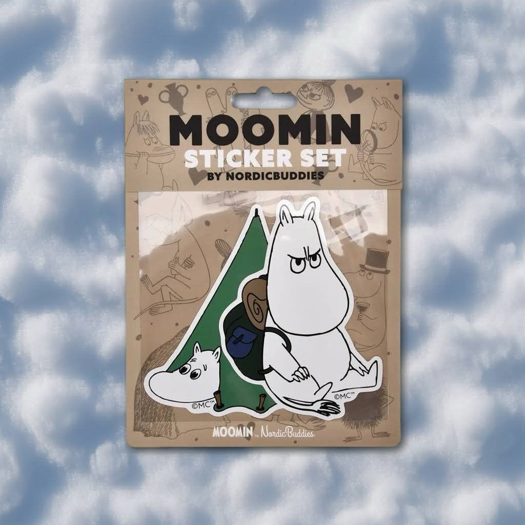 Nordicbuddies Moomintroll Adventure Xl-Sticker Combo